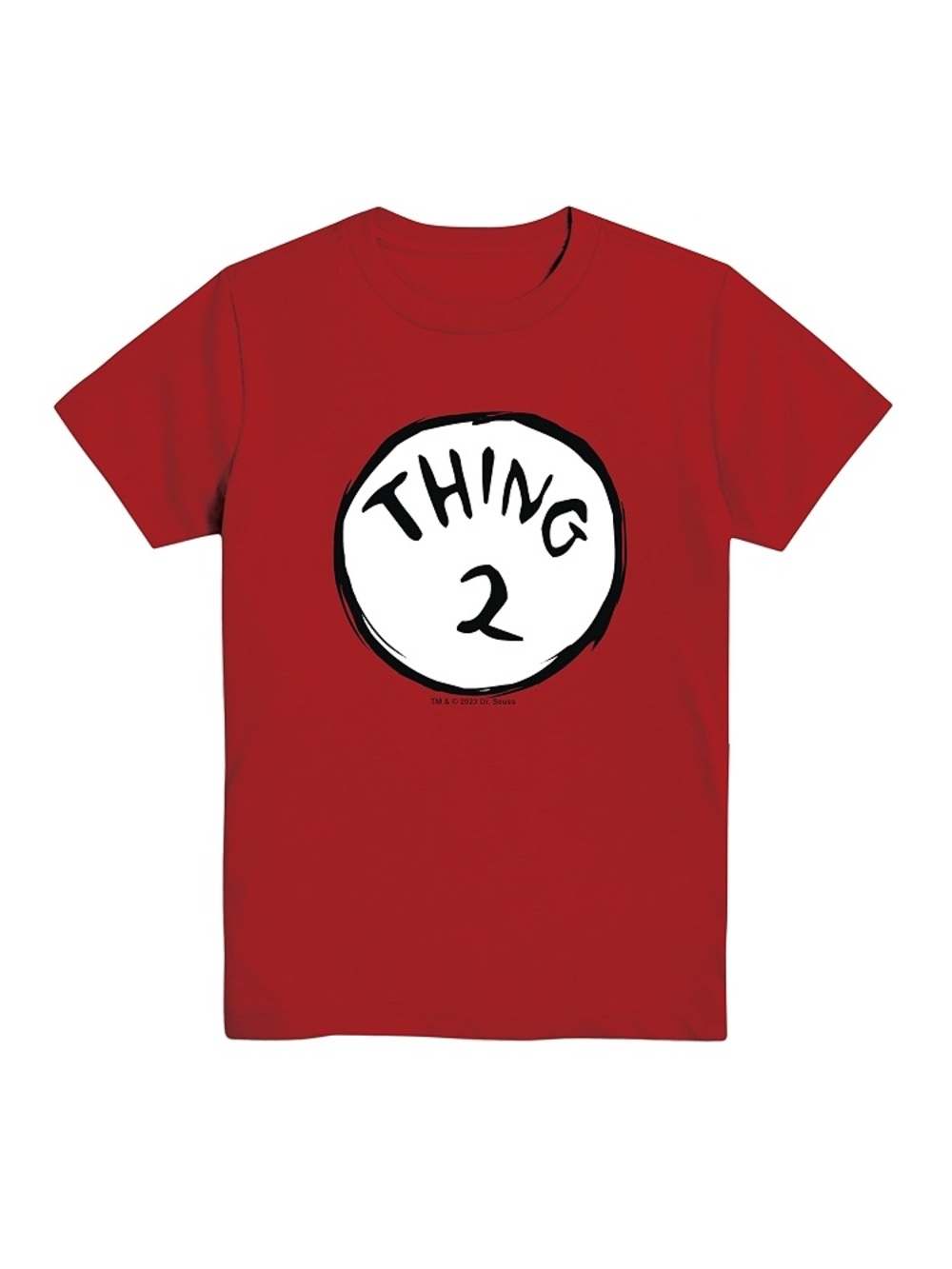 Universal Studios Kids 'Thing 2' Graphic Tee - Red Size 4T